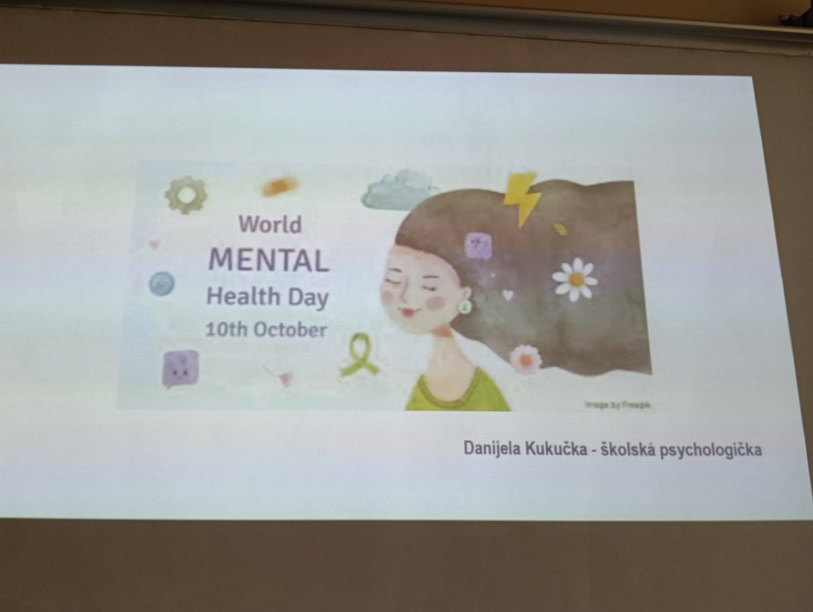 Prednáška o duševnom zdraví